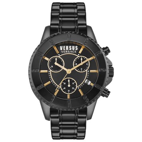 versus versace men's tokyo r analog quartz bracelet watch 42mm|Versace chronograph watch.